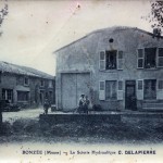 Carte ancienne - La scierie hydraulique - Bonzée