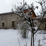 Un hiver à la campagne - le gîte sous la neige