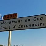Monument du coq - Point X et entonnoirs - Première Guerre Mondiale - Meuse