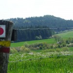 Chemins de randonnées balisés dans les côtes de Meuse