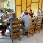 Salle à manger - Capacité du gîte : 10 personnes - Meuse